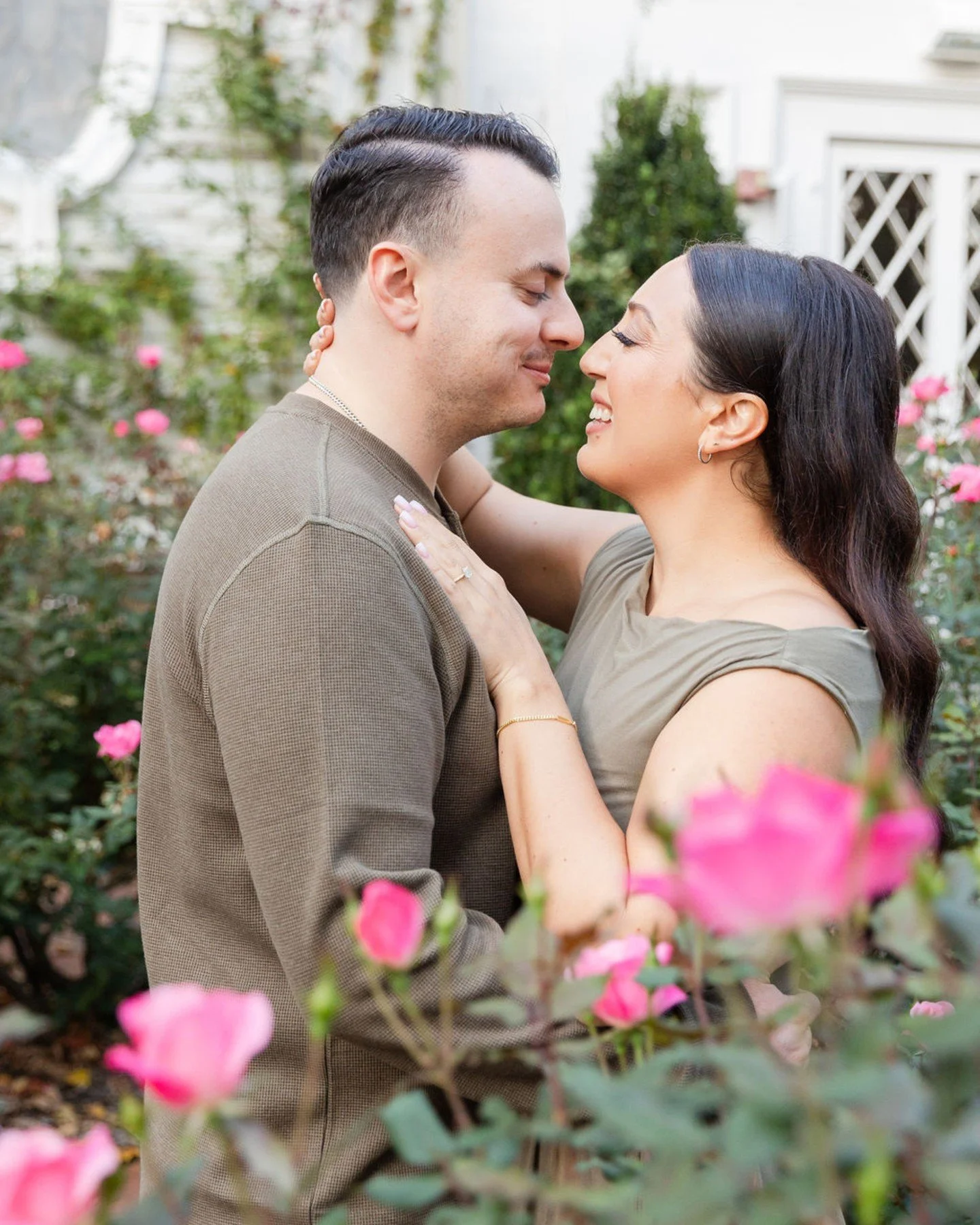 Danielle &amp; Thomas&rsquo;s engagement session had it all: a beautiful location, so much love, and a surprise cameo from their adorable furry friend 🐾⁠
⁠
The session was full of sweet, candid moments that perfectly captured their personalities. As