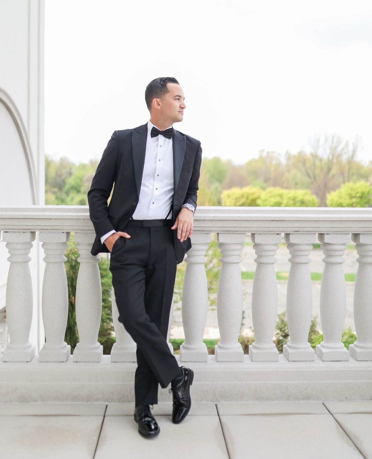 No matter how grown they are, grooms still need their moms. 🤍⁠
Watching her help him get ready, straighten his jacket, calm his nerves&mdash;it&rsquo;s one of those underrated wedding moments that carries so much love.⁠
⁠
These getting-ready moments