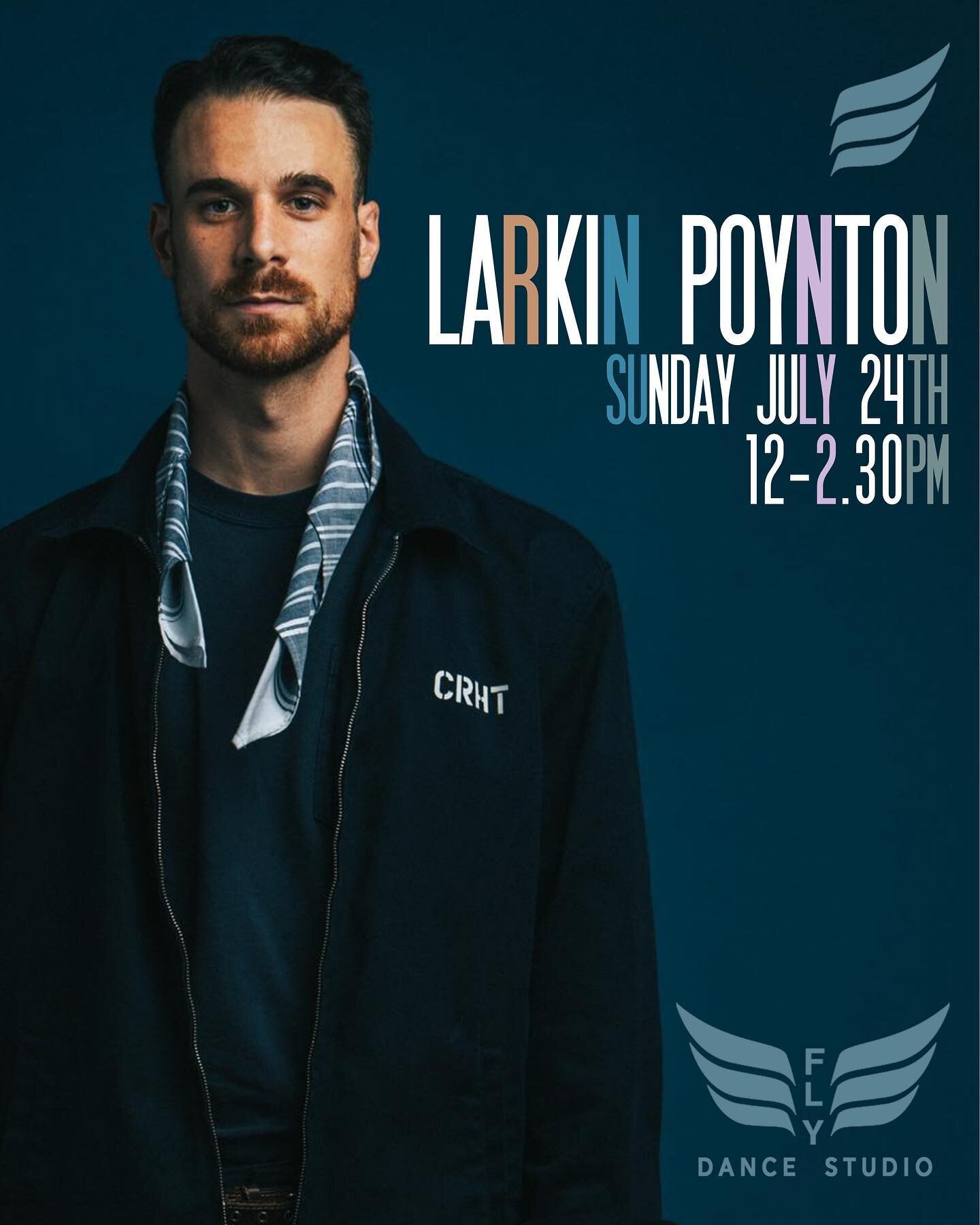 ❗️SUNDAY 24TH JULY❗️
@larkinpoynton WILL BE TEACHING HERE AT FLY DANCE STUDIO!!!
➡️SUNDAY 24TH JULY
➡️12-2:30PM
➡️ONE DAY ONLY, DON&rsquo;T MISS OUT🔥
➡️BOOK IN NOW ON THE FLY DANCE STUDIO APP📲