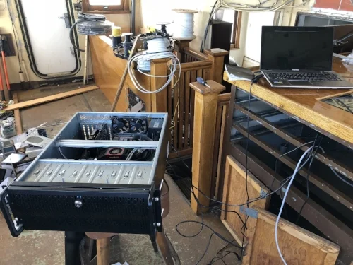 Getting our home built computer up and running. Loading Windows etc.