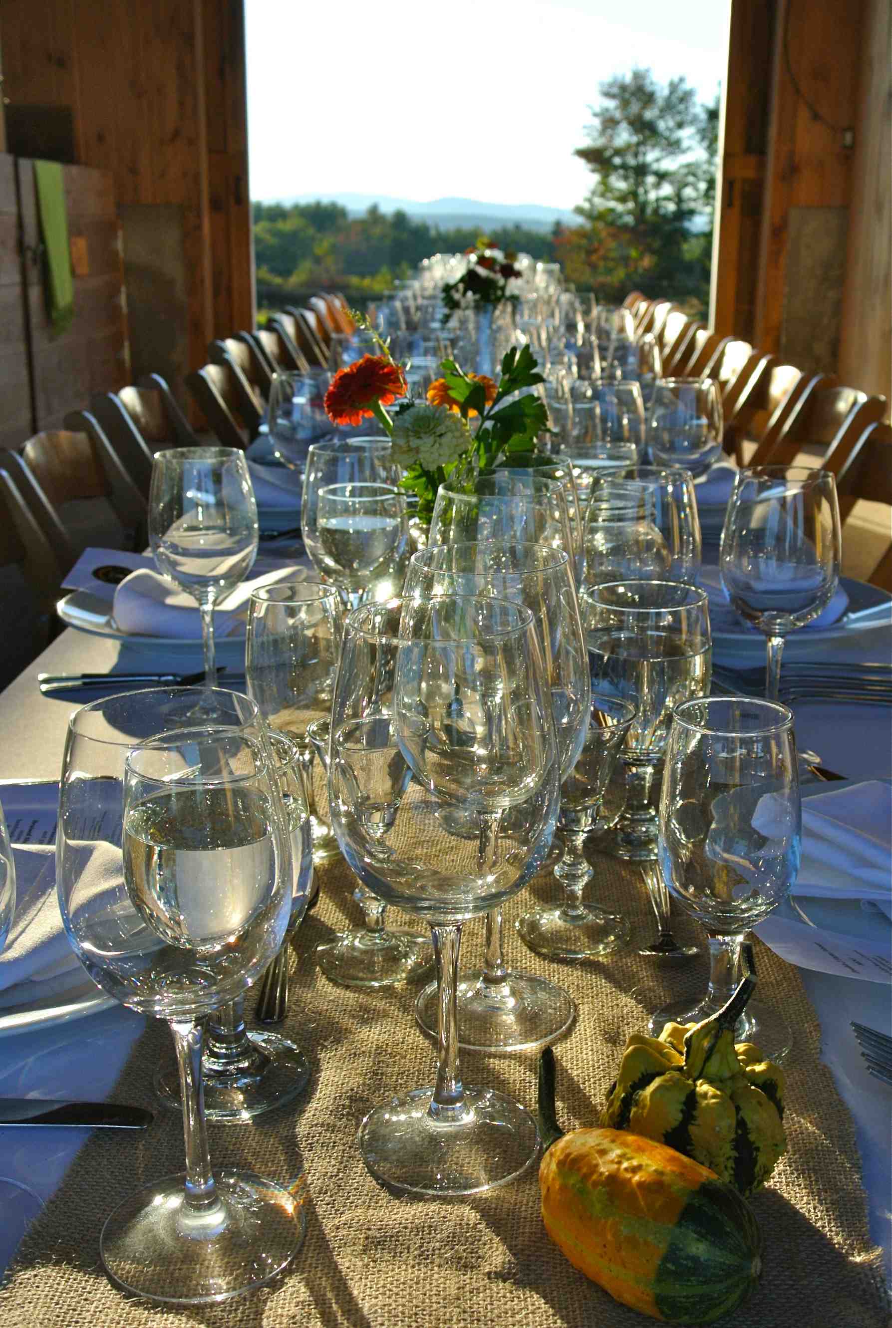 Double Z Farm Dinner, September 23, 2016.
