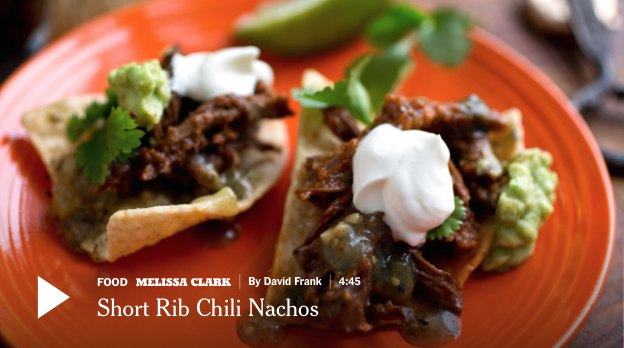 Short Rib Chili Nachos