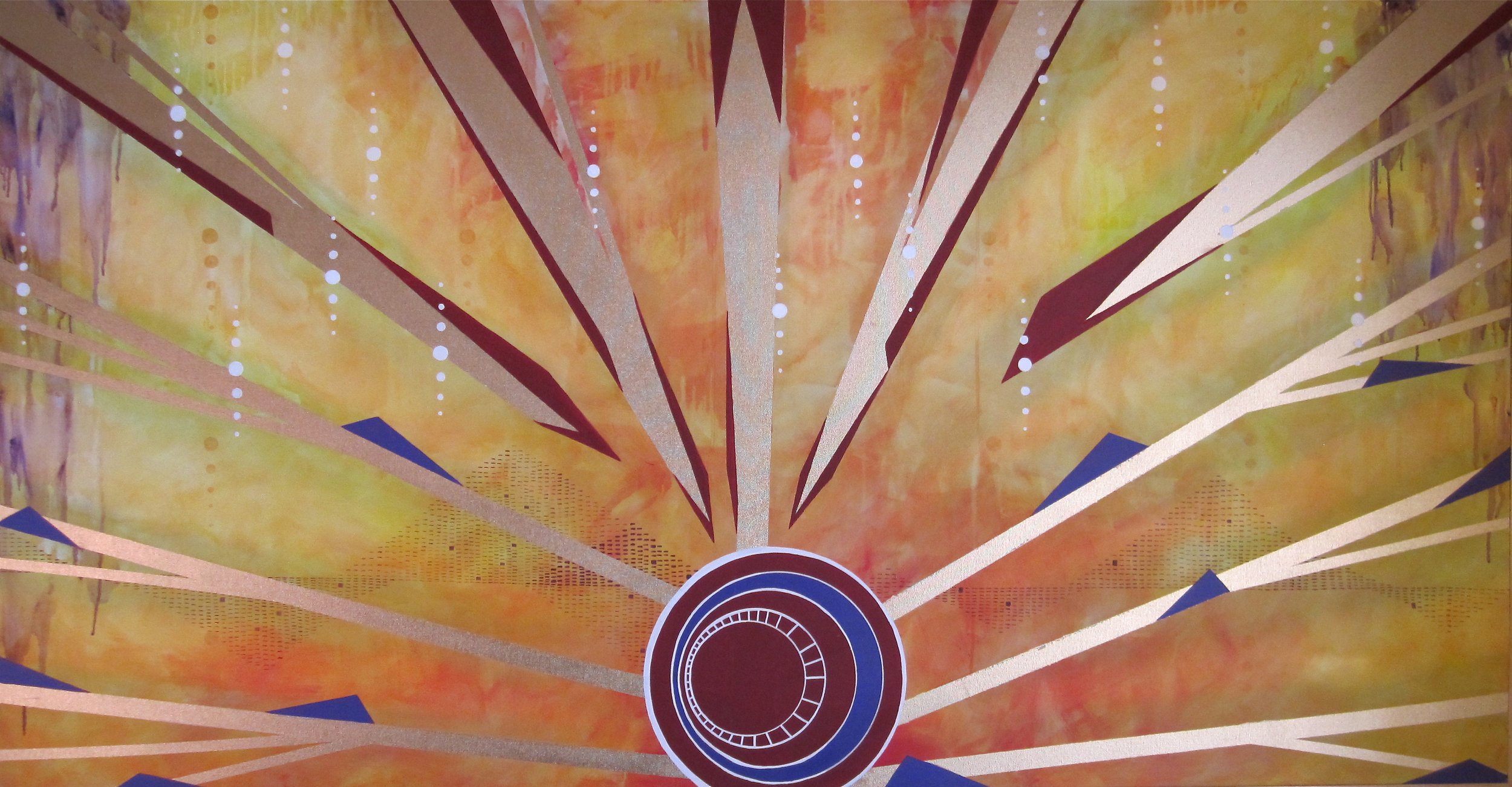 "Oklahoma Sunset Mirage"