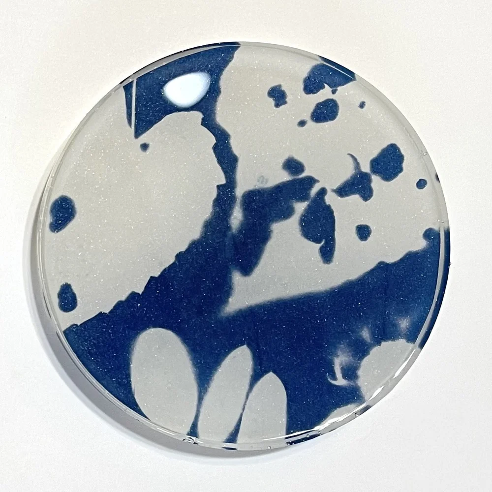 cyanotype coasters — SDS