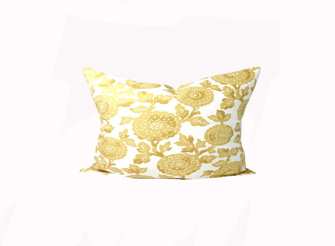 Kelsie Pillow in Saffron