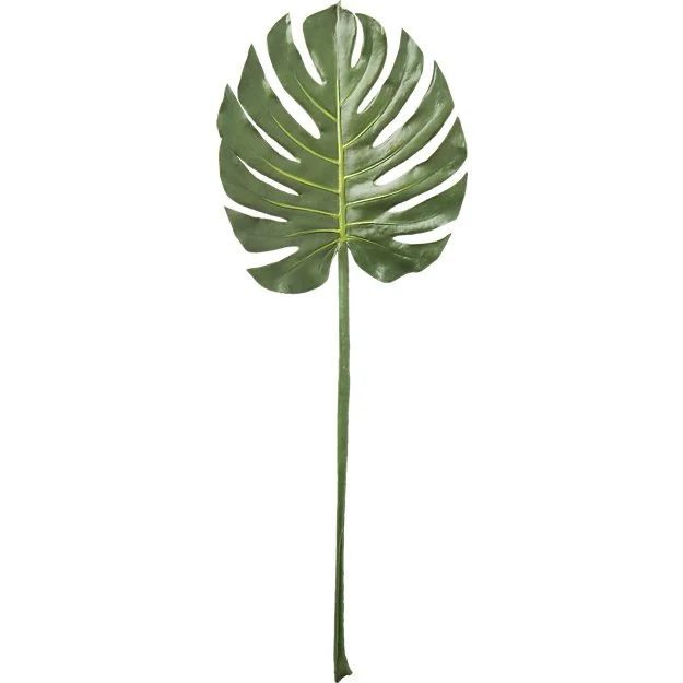Faux Monstera Leaf