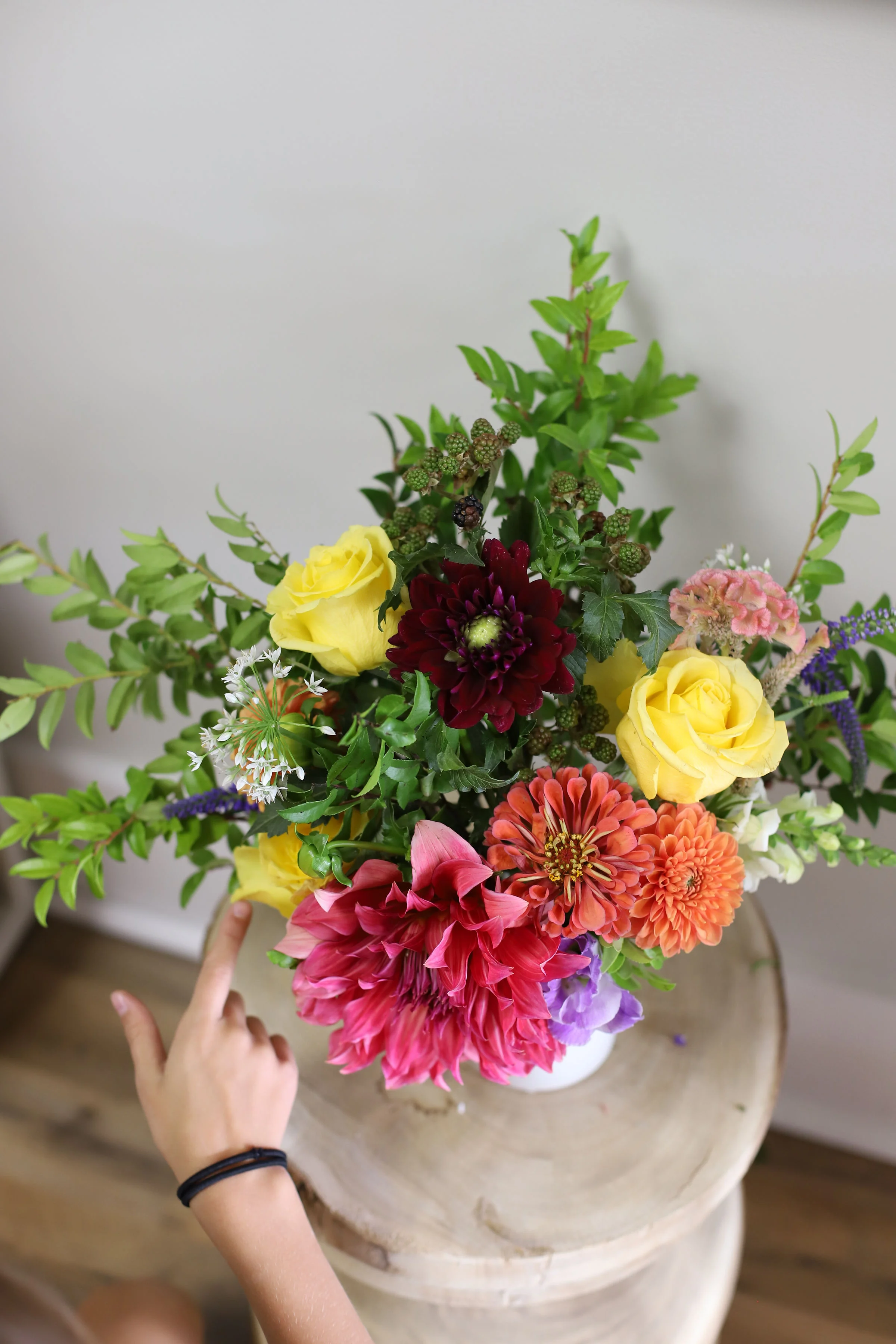 Flower Arrangement Shop Home Decor