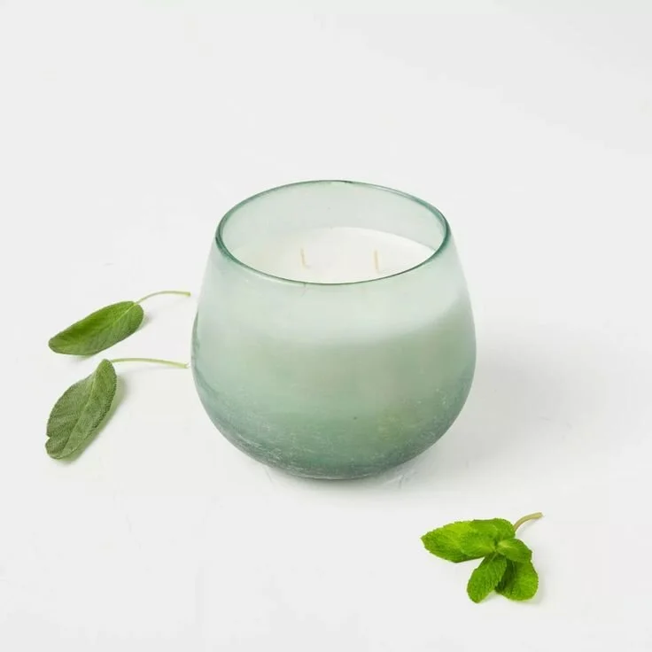 30oz Glass Jar 4-Wick Serenity Candle - Casaluna