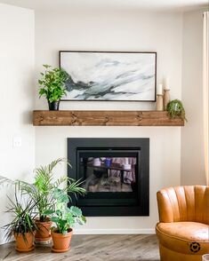 Quick &amp; Easy Fireplace Makeover