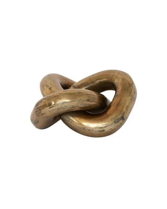 Brass Infinity Knot