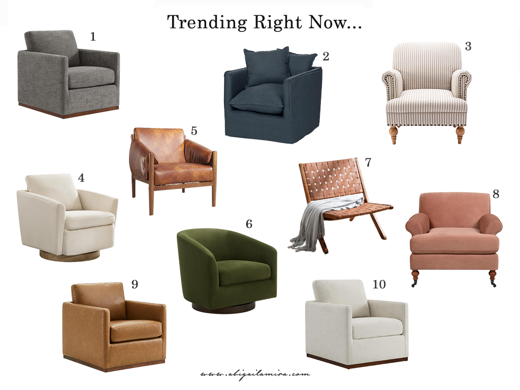 Trending Right Now... Affordable Chairs From Amazon