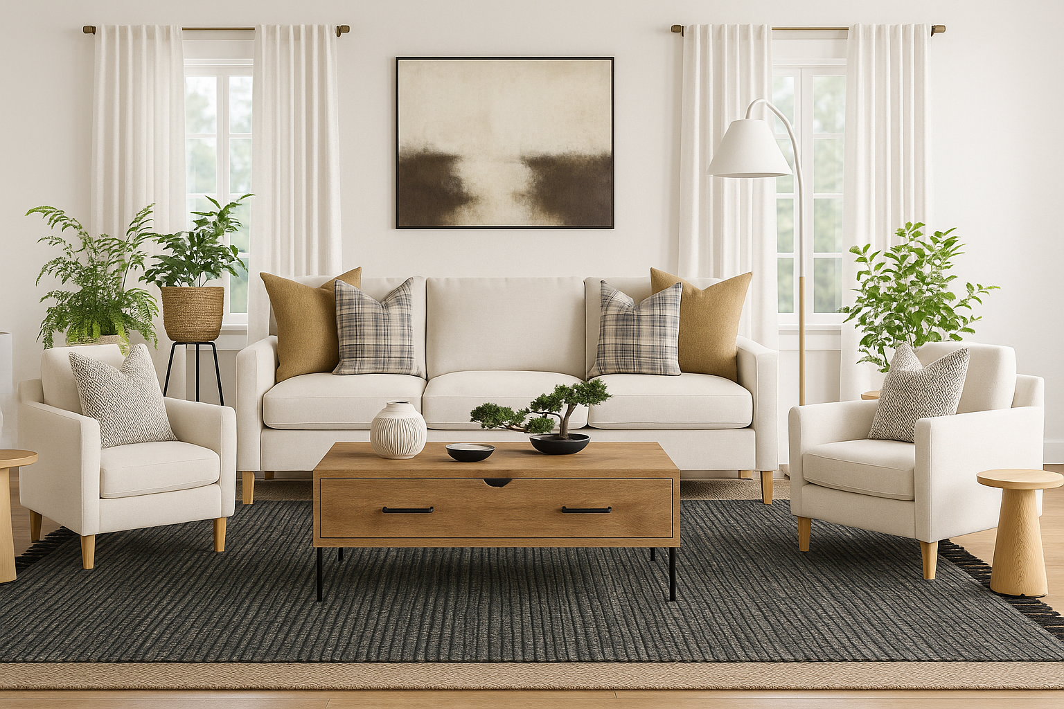 Get The Look: Gap Home Living Room