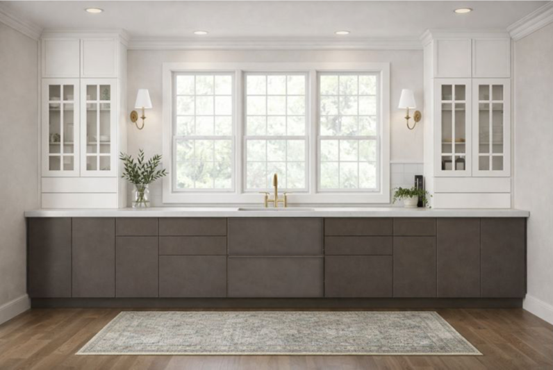 Modern Kitchen Designed Around Light and Balance