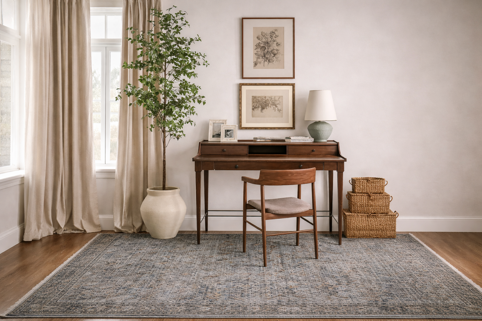 Small Space, Big Style: How to Create a Beautiful Home Office with Just 5 Feet