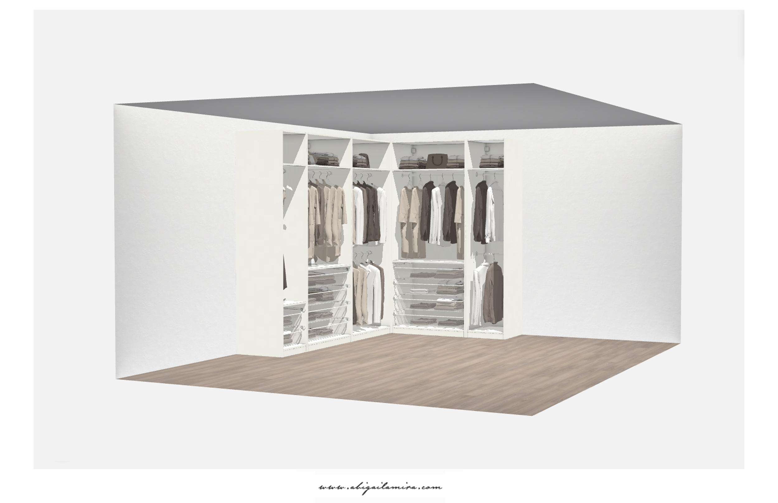 Designing My IKEA Pax Closet — Abigail Amira Home