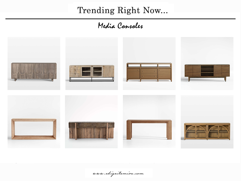 Trending Right Now... Media Consoles