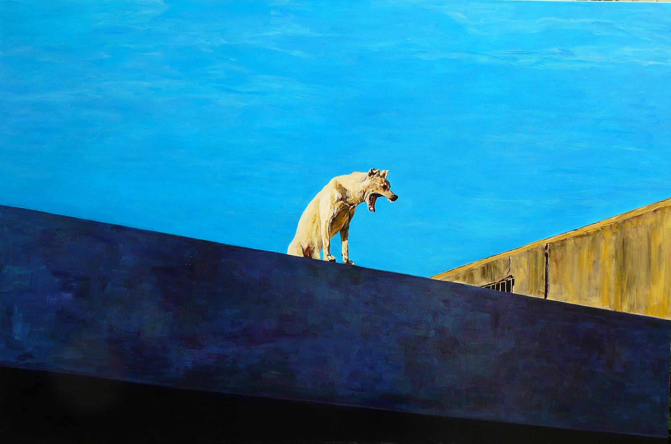 "Dog" Oil on Canvas 60"x40"