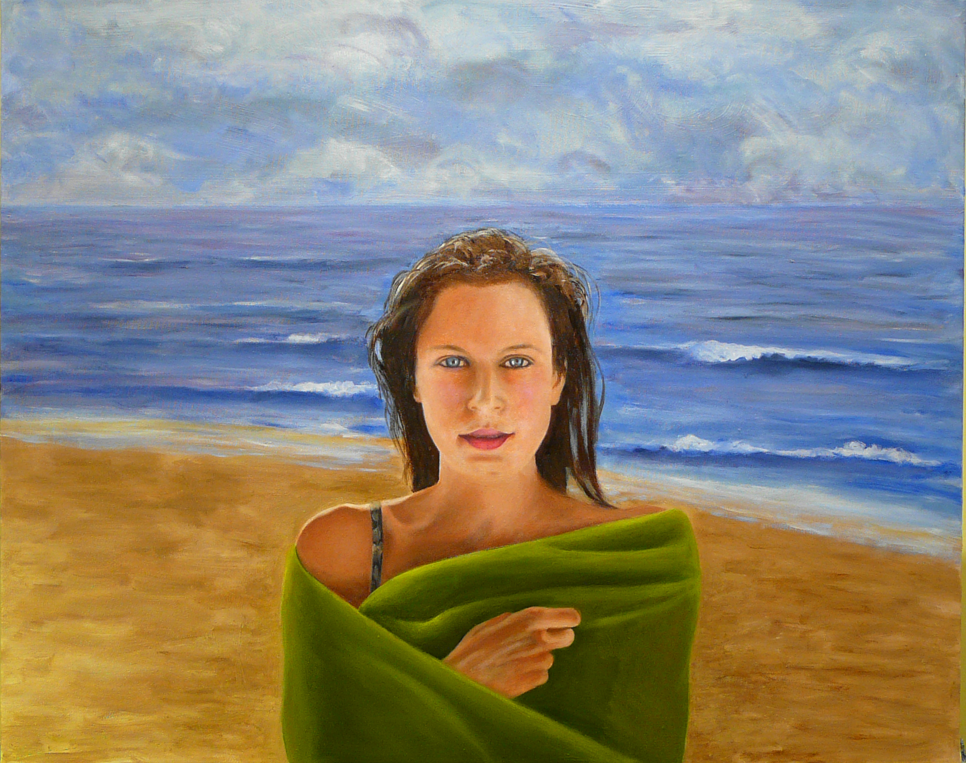 "Tatiana" Oil on Canvas 30"x24"(Sold)