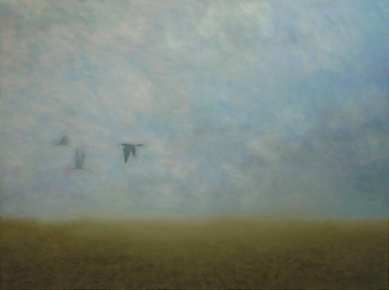 "The Field Beyond Right & Wrong"(SOLD)  Oil on Canvas 48"x36"