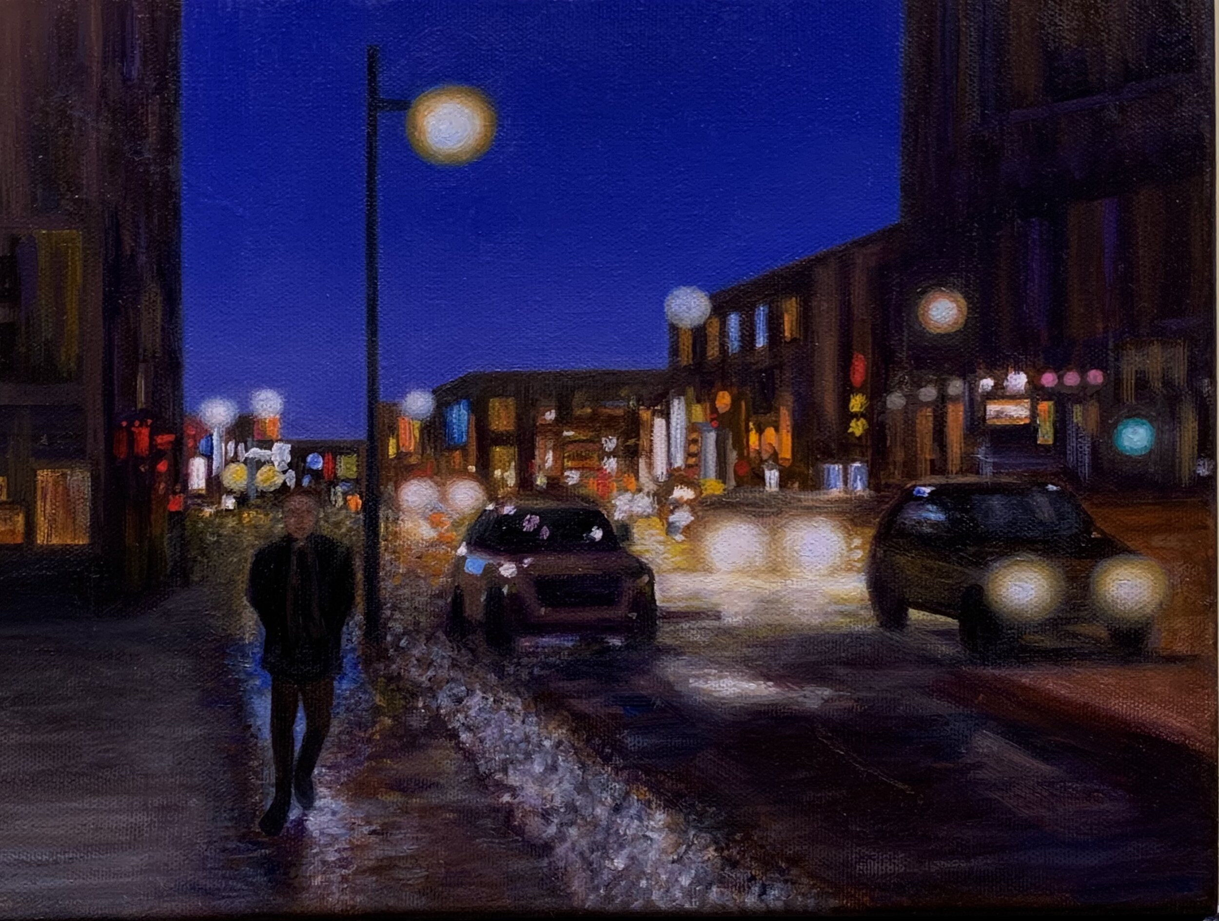 "Rue Sherbrooke" Oil On Canvas 9"x12"(Sold)