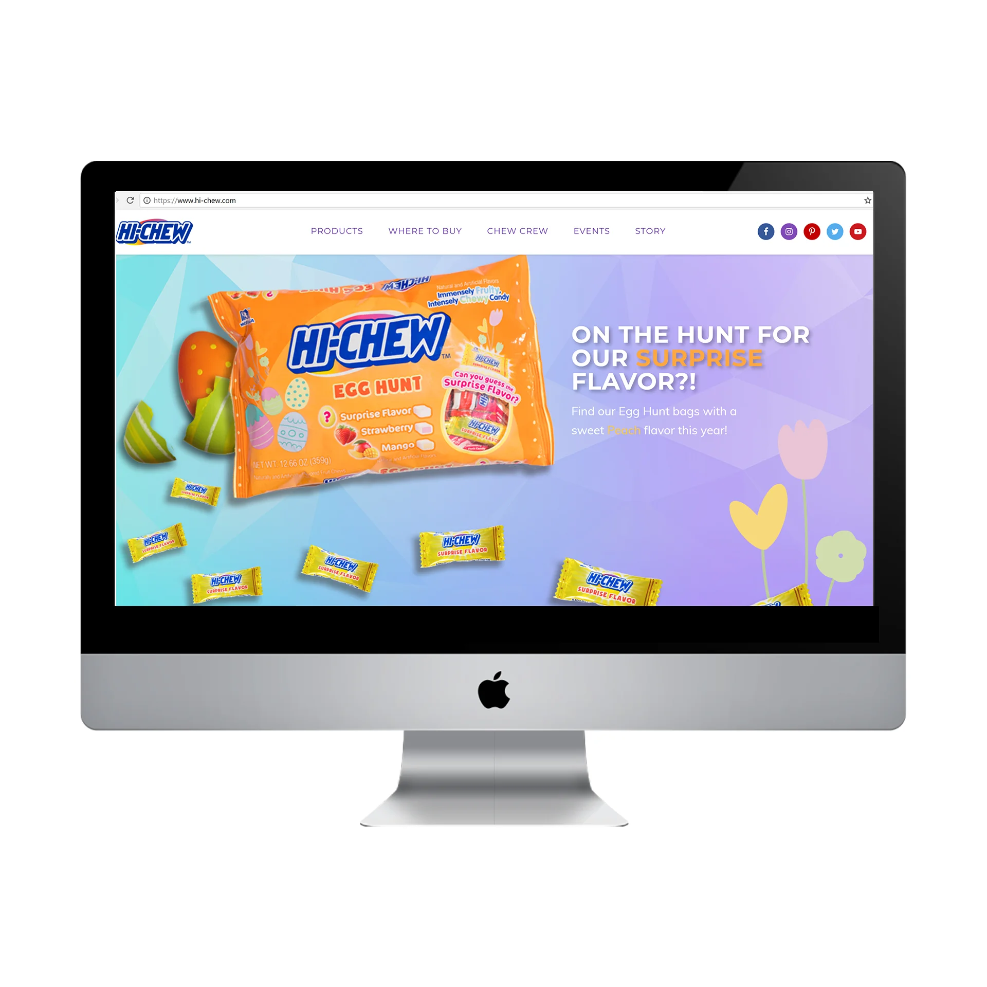hi chew surprise flavor egg hunt