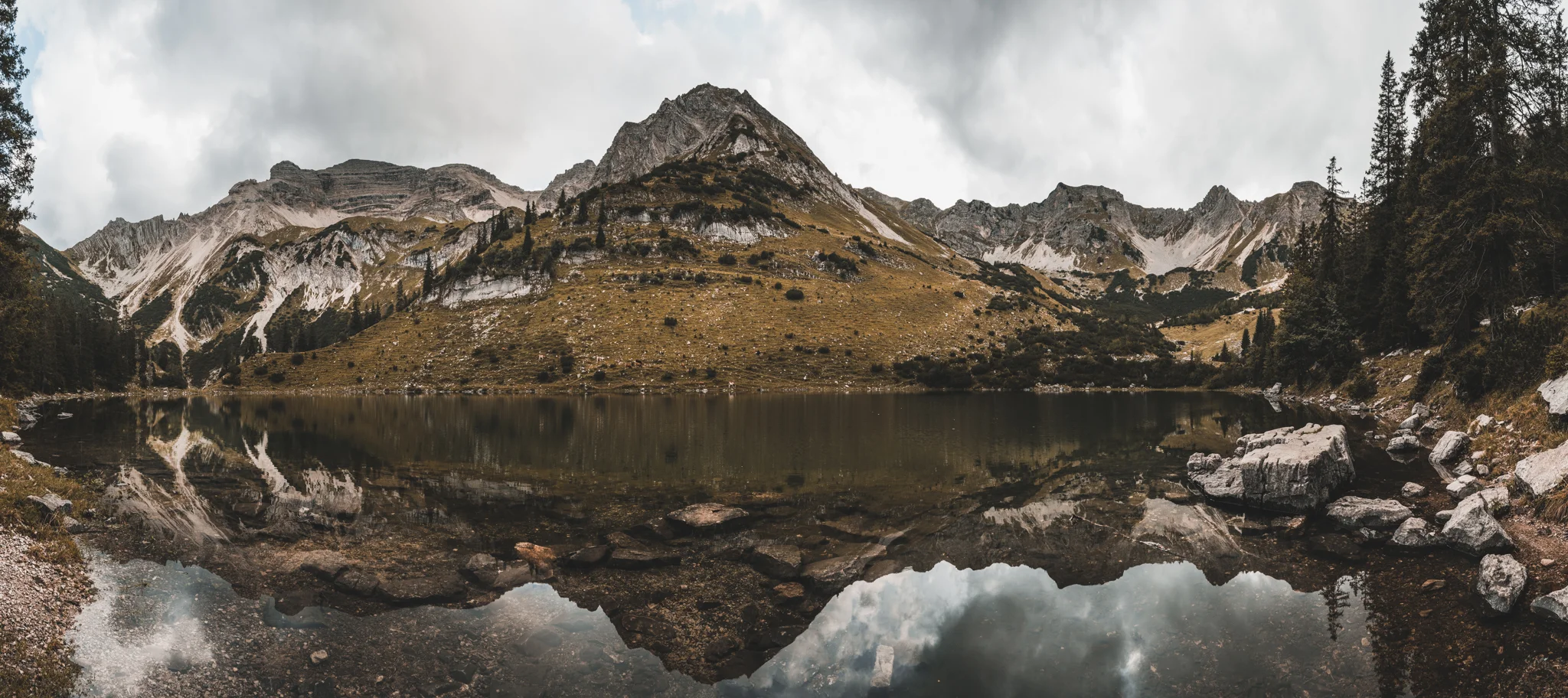 Upper Soiern Lake on the first day