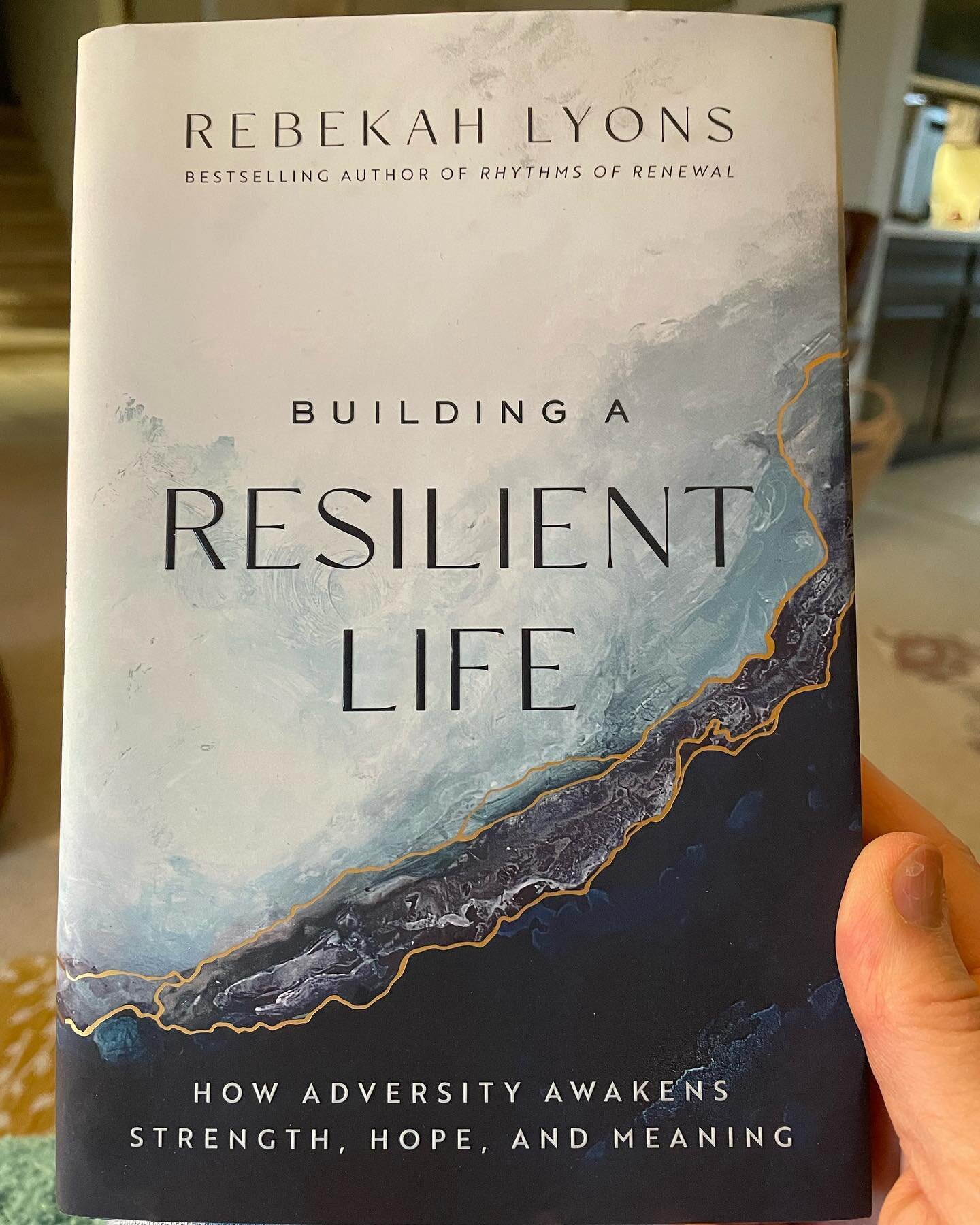 Morning reading to start the day. Recently taking to someone about how our lives don&rsquo;t give us any choice other than to keep putting one foot in front of the other, no matter how hard things may be. This book @rebekahlyons wrote gives excellent