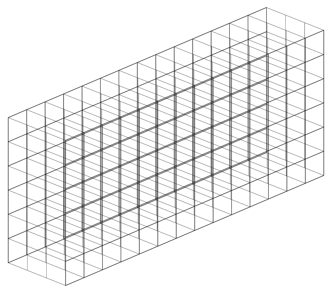 extrusion between two drawings using 3D grids