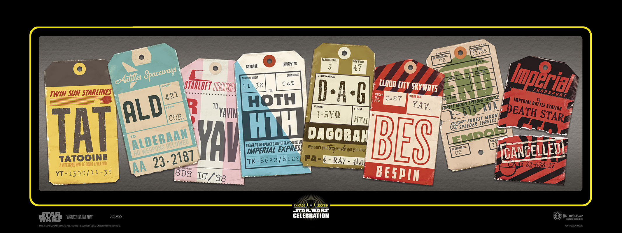 Pre-order this print at Oktopolis and pick it up at Star Wars Celebration!