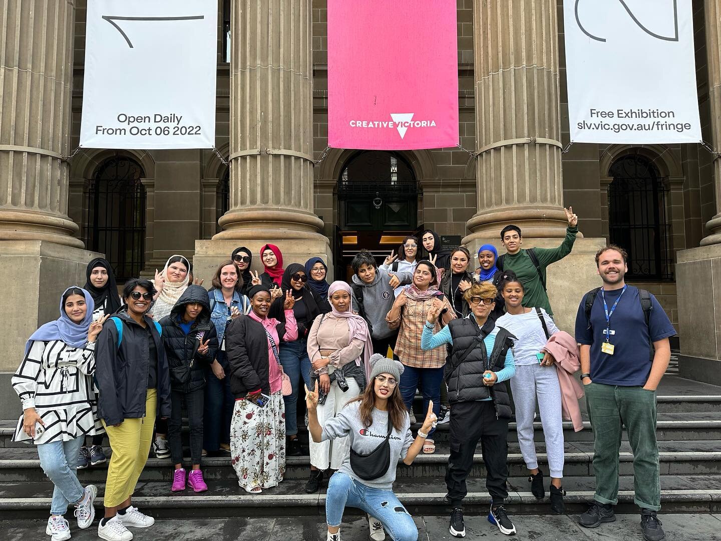 A look back at last week's excursion to the @library_vic and @acmionline where students visited.

This was all student's first visit to the venues and they were amazed by the buildings and how much of Australia's history is stored.

An enjoyable time