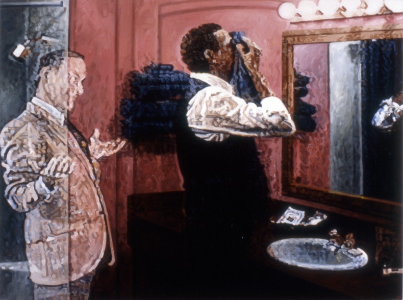 "The Annunciation," 1986; Oil on Canvas; 36"X48"