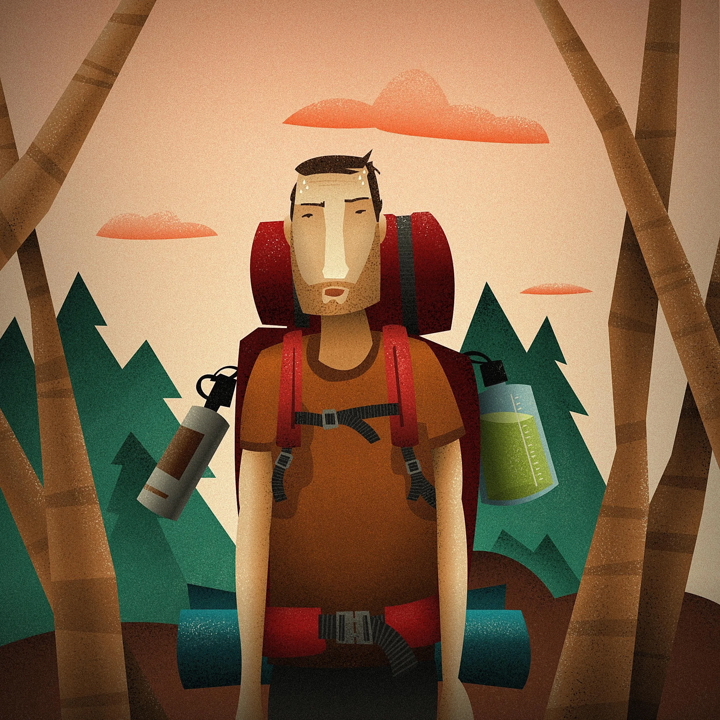 Step 6 - Final illustration complete!