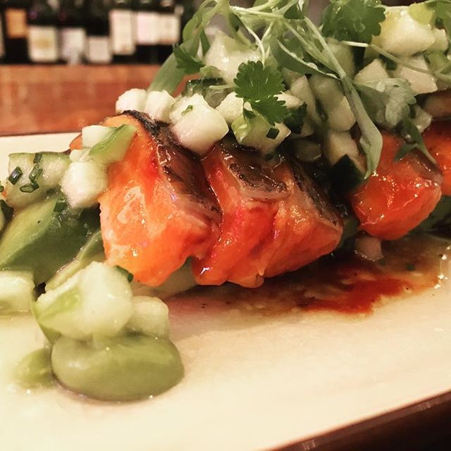 Torched Salmon Belly