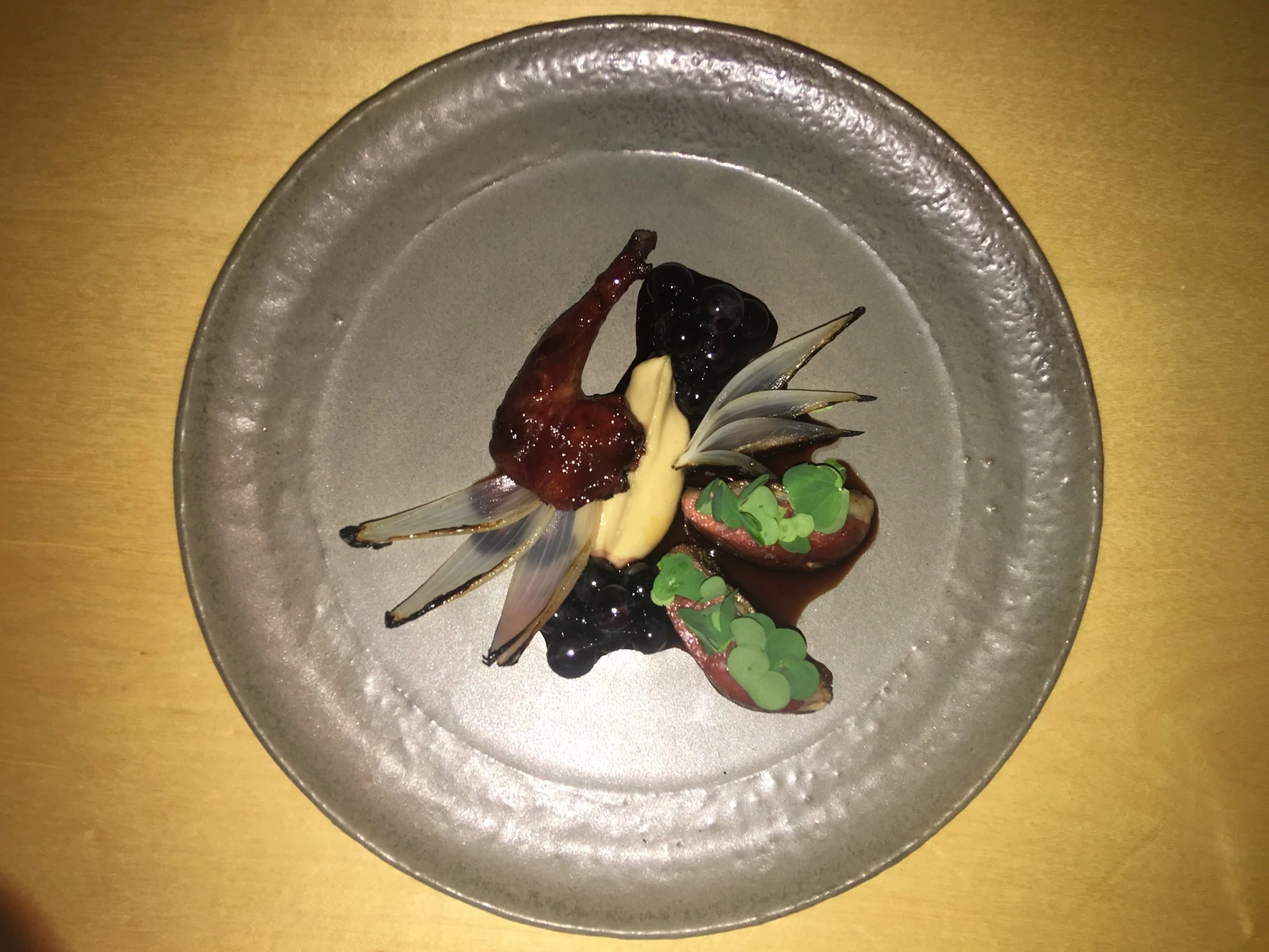 Squab + Fruit