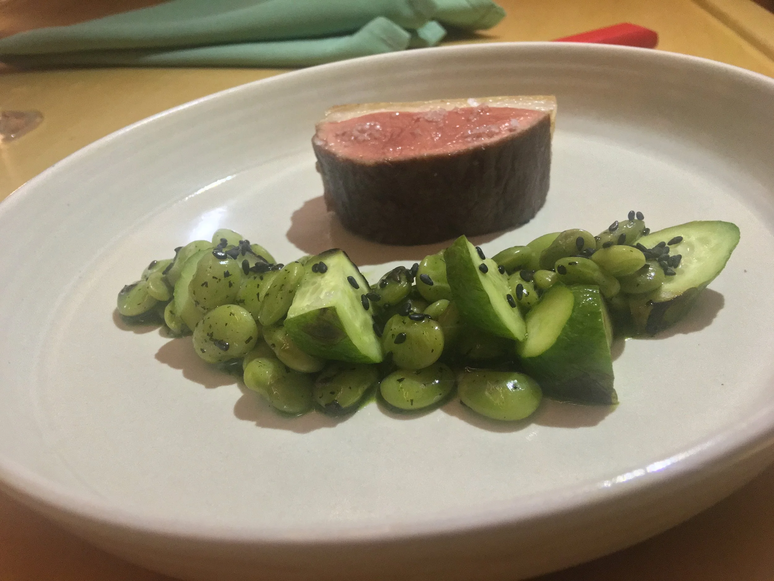 Beef Tartare + Nasturtium