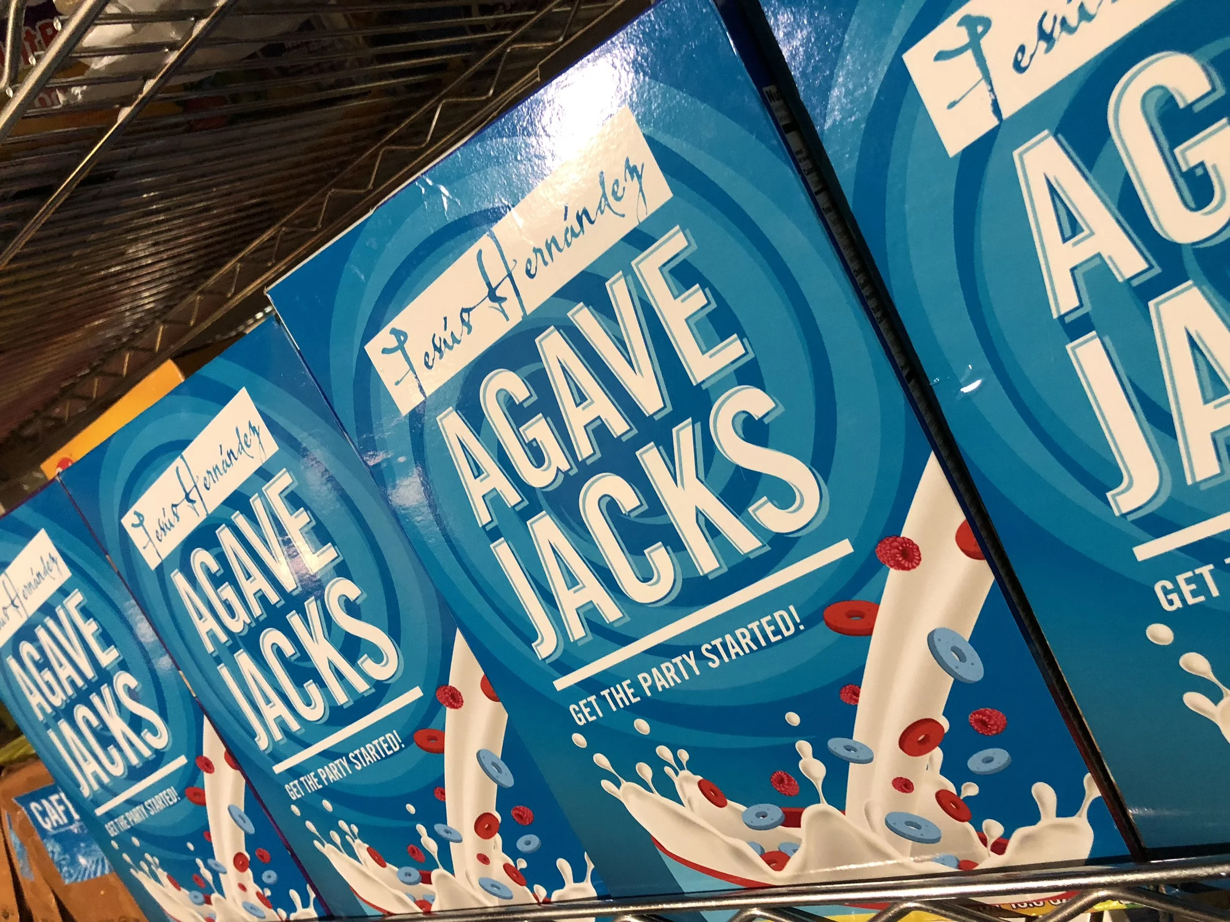 If you looked a little closer, you'd see that nearly every product in-store was a clever Altos-styled version of products you'd find on the shelves.