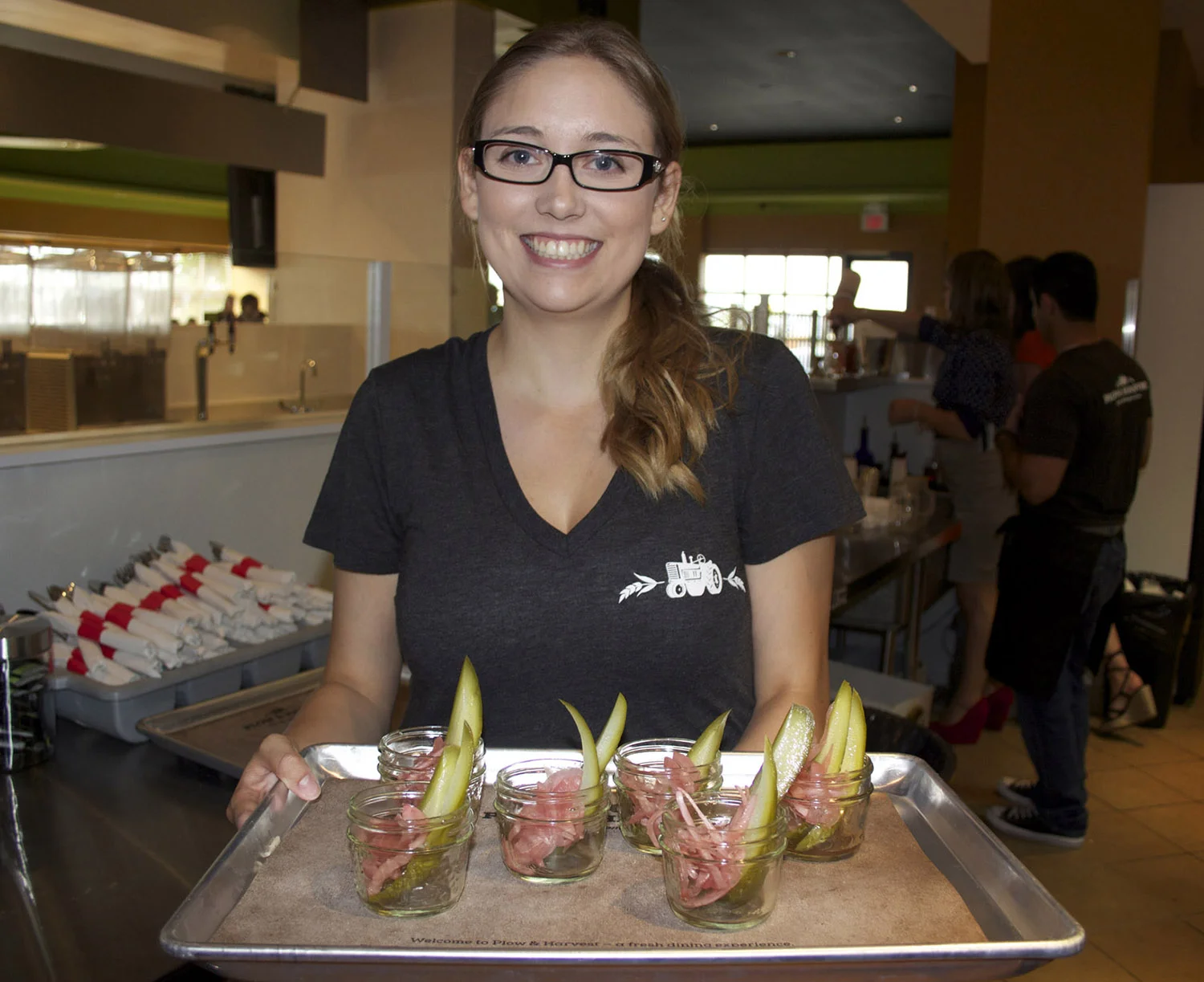 Serving up Pickled Delights during the VIP Soft Opening {plus Uniform T-Shirts for Staff}