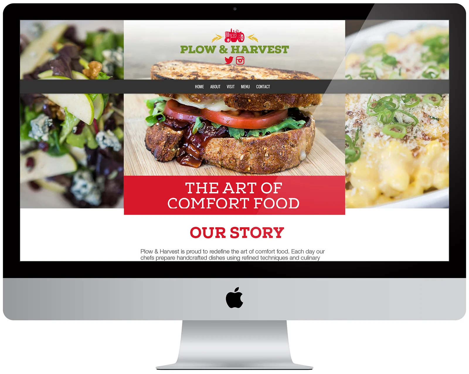 Website Landing Page