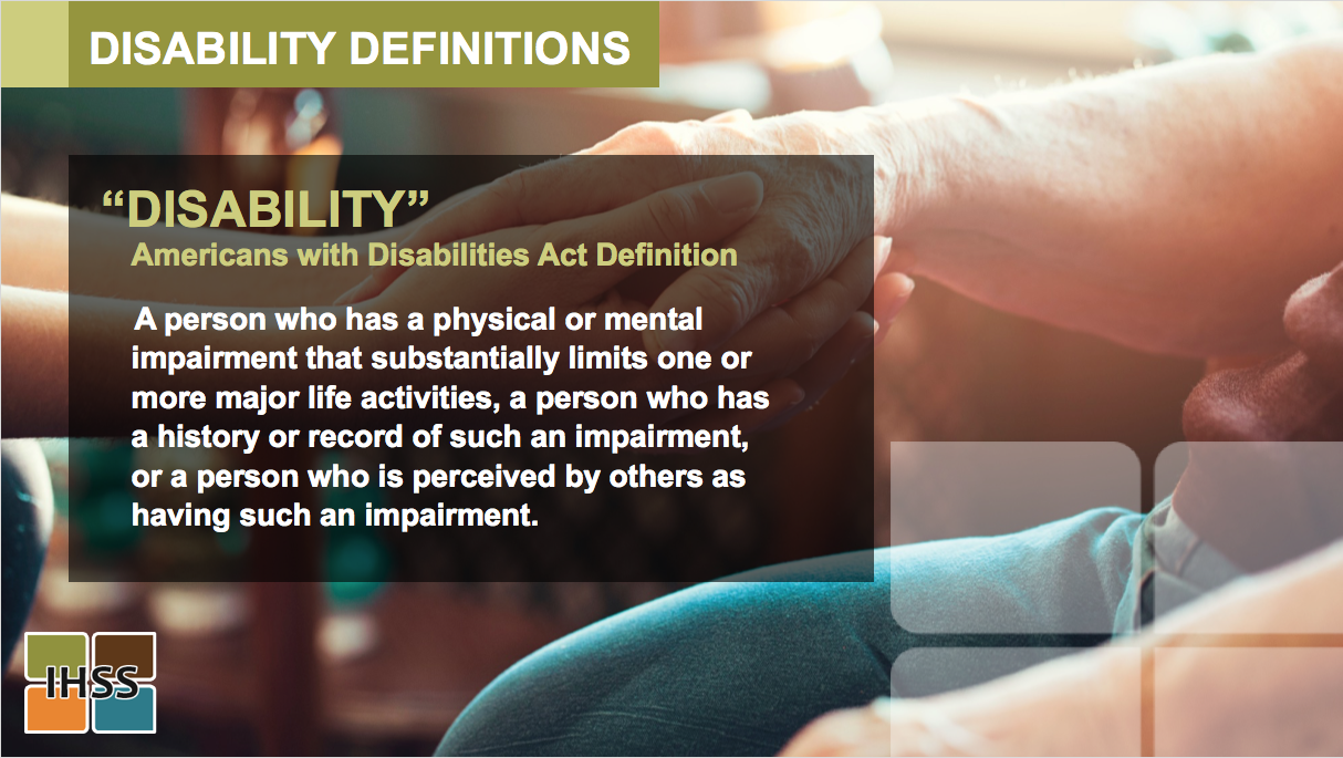 IHSS Disabilities PPT Divider Page