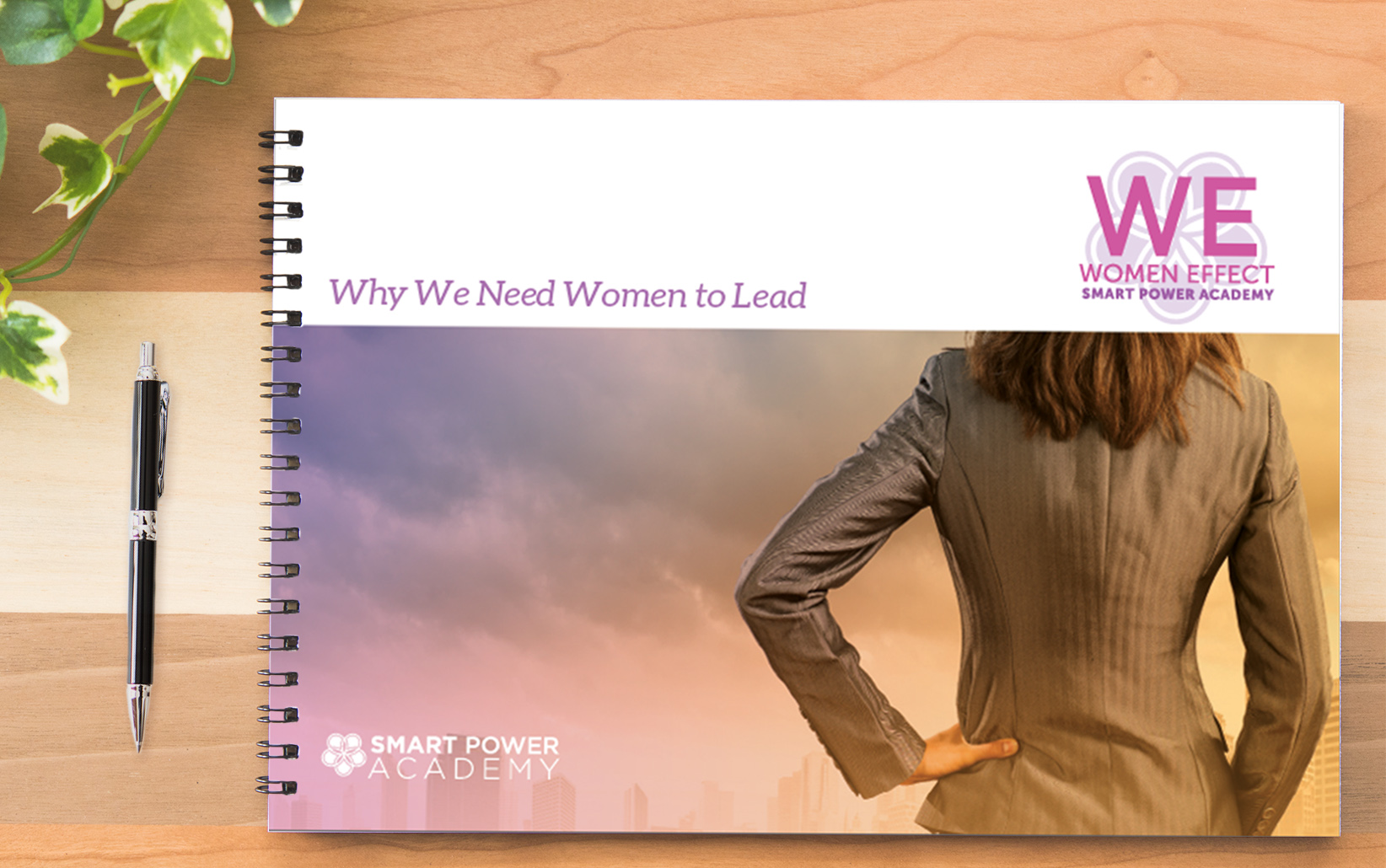SPA Workbook Cover for Women Effect Conference