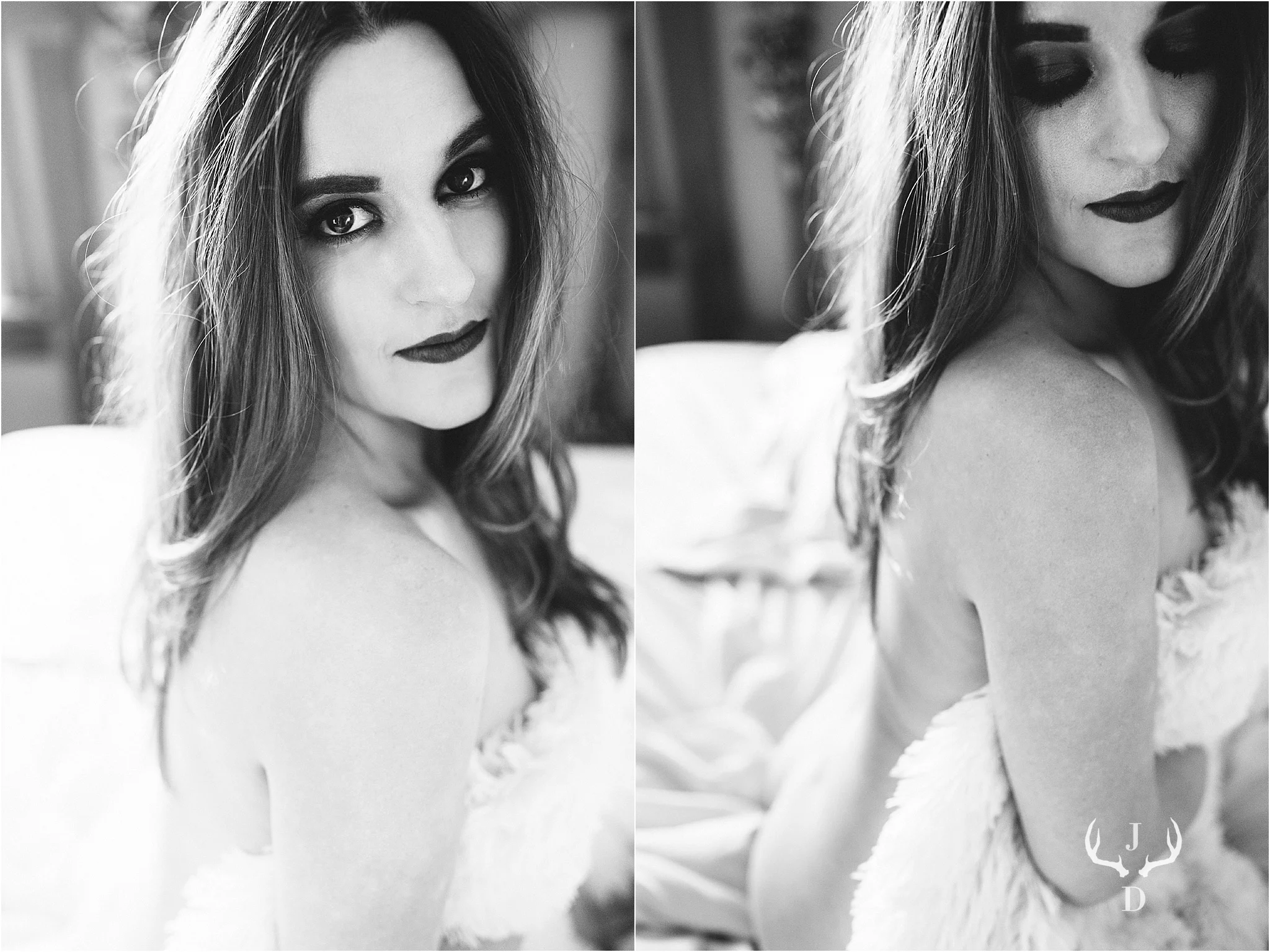 Boudoir photo shoot in Madison, WI.