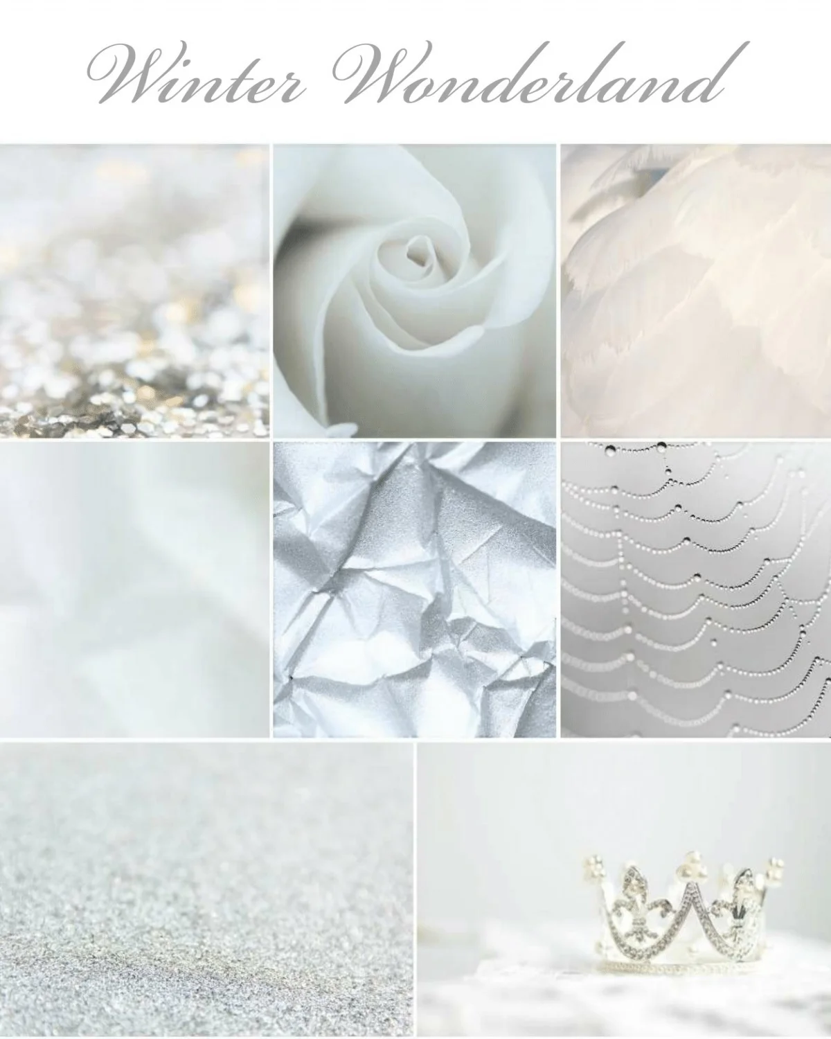 Glimmering Winter Wonderland Wedding Ideas In Shades Of Silver And Blue Elegantweddinginvites Com Blog Wedding Themes Winter Winter Wedding Colors Winter Wedding Planning