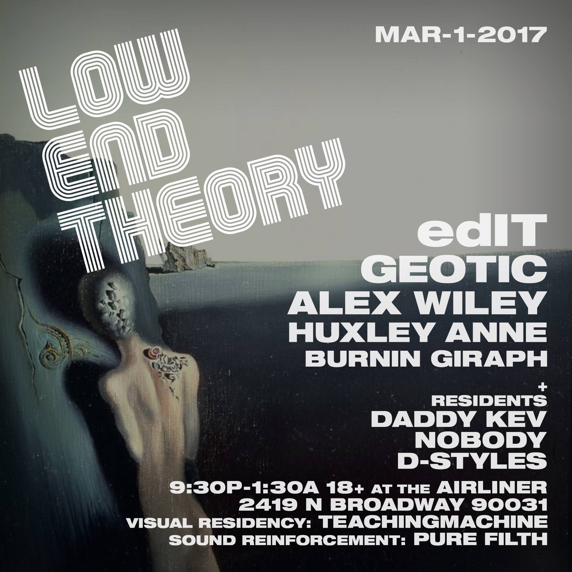 Debut Show at Low End Theory