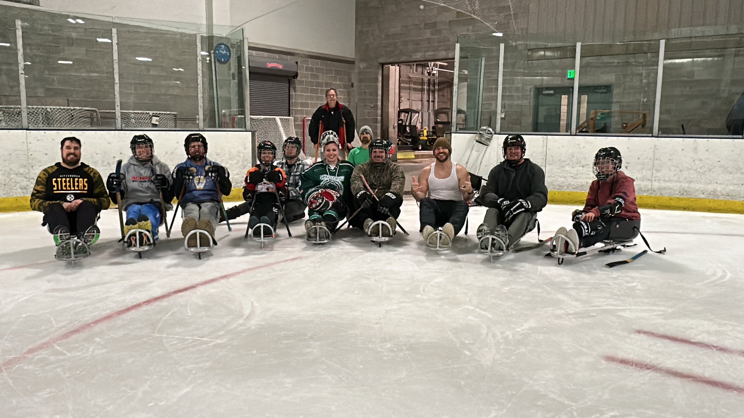 Adult Sled Hockey