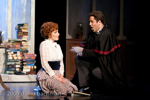 as Norina with Jonathan Beyer, Don Pasquale, Pittsburgh Opera (photo David Bachman)