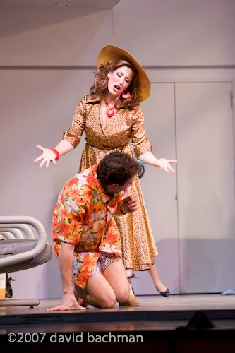 as Tina with Dean Kokanos, Flight, Pittsburgh Opera (photo by David Bachman)
