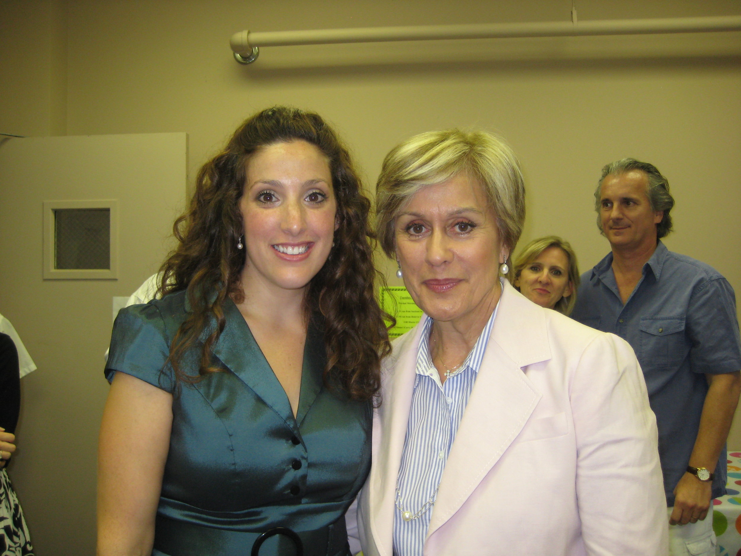 with Dame Kiri Te Kanawa after master class at Ravinia Steans Institute