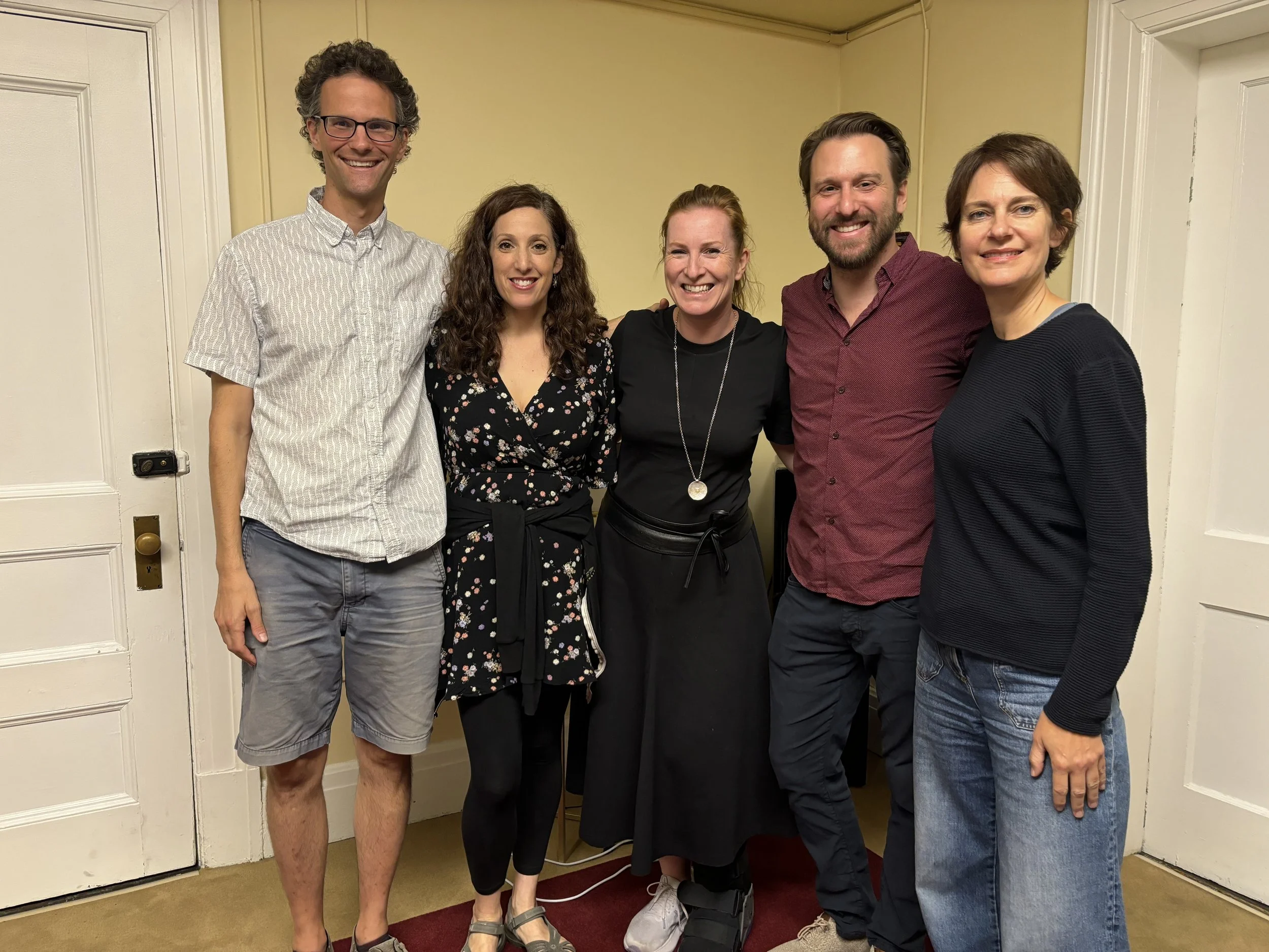 Backstage Jordan Hall, Boston, Recording Project