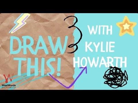 Kylie Howarth draws JARRAH AND HER KANGAROO