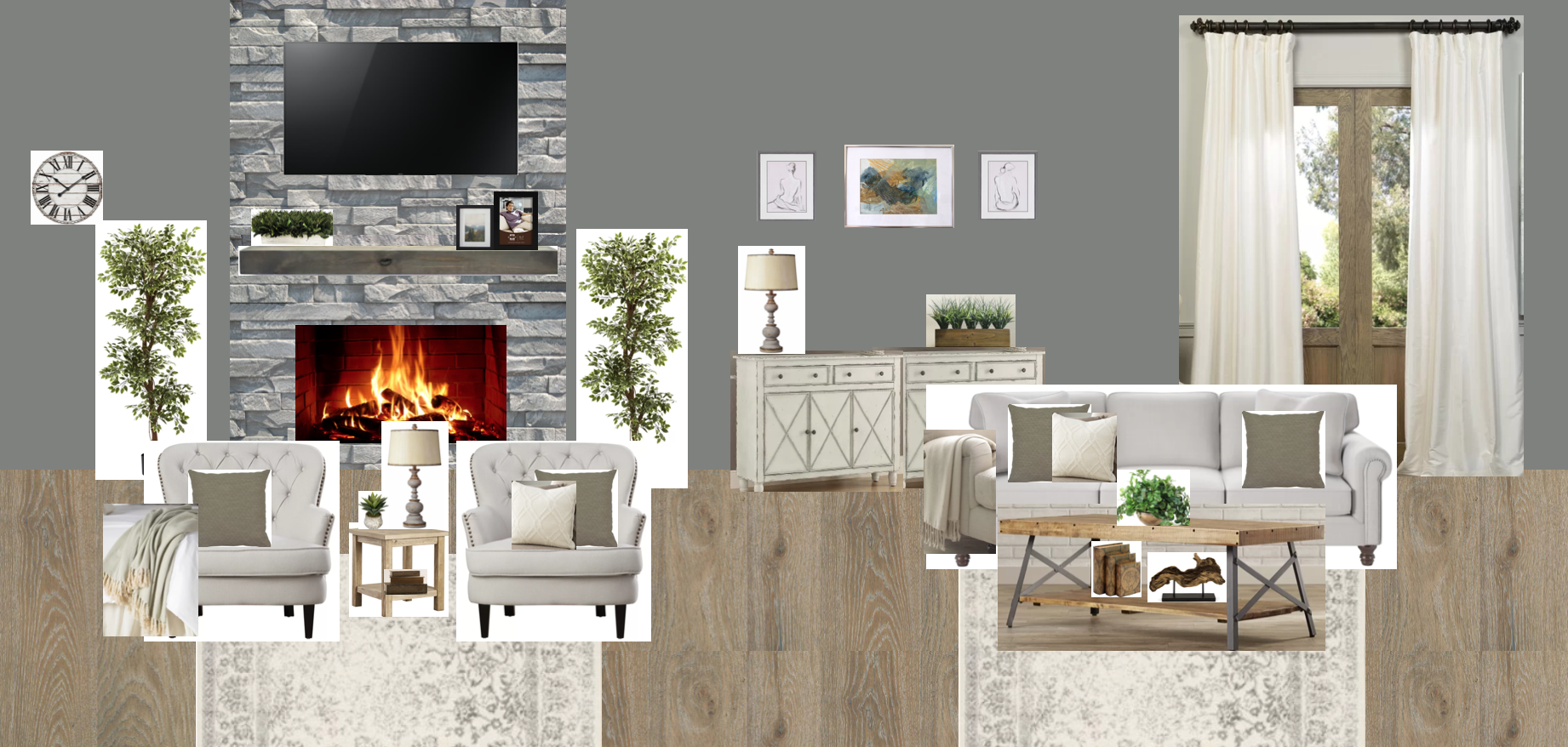 Home Sweet Home: Calm Living Room